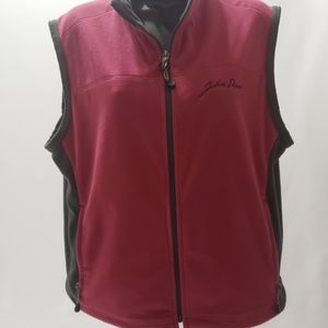 Women's John Deere Full Zip Fleece Vest